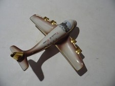 Fabulous Memory of Rome unusual china airplane ashtray, unusual 20cm x 22cm