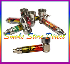 Portable Metal Smoking Tobacco Smoke Pipe + 5 Screens (MP13/MP2)