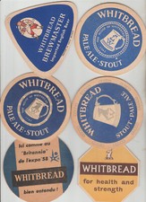 6x different WHITBREAD EXPORT