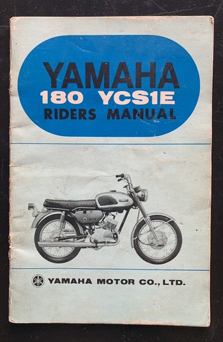 Yamaha 180 ycs1e motorcycle - 180,