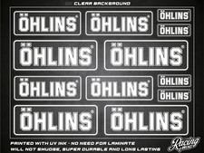 OHLINS Stickers - 12 High