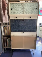 ORIGINAL 1962 VINTAGE Kitchenette Larder Cupboard Excellent Retro ?????