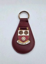 RARE SOUTHAMPTON VINTAGE COFFER BADGE KEYRING