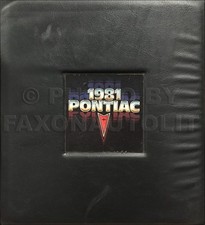 1981 pontiac merchandising - 1981,