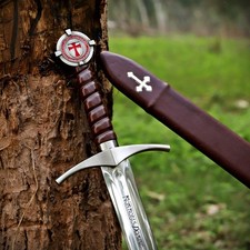 Handmade Templar Knight Sword
