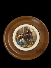 Vintage Cries of London Sweet Oranges Wooden / Porcelain Wall Plaque Hanging