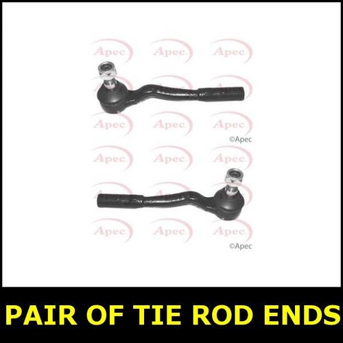 Pair tie track rod end - end, left