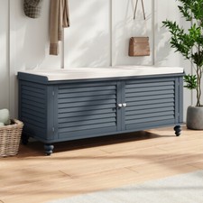 Shoe Bench Hallway Wooden Rack