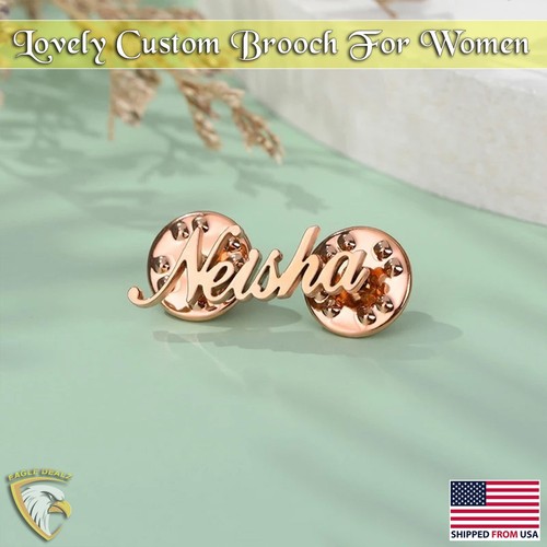 Personalized custom brooch for - personalized,