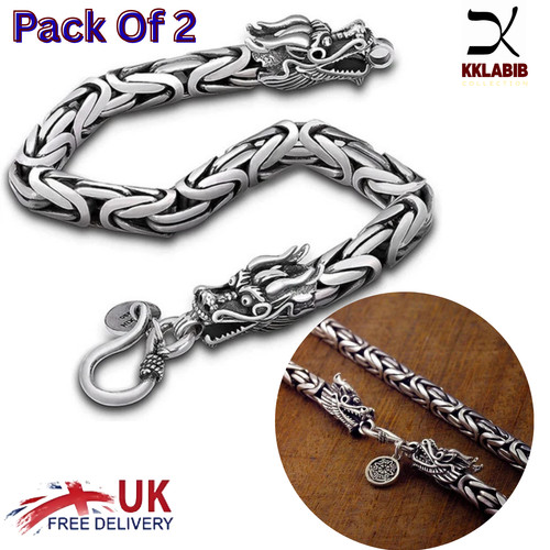Stainless steel chain - 2x,