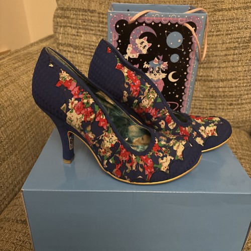 Irregular choice blue ditzy - irregular,