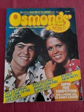 Osmonds world magazine issue