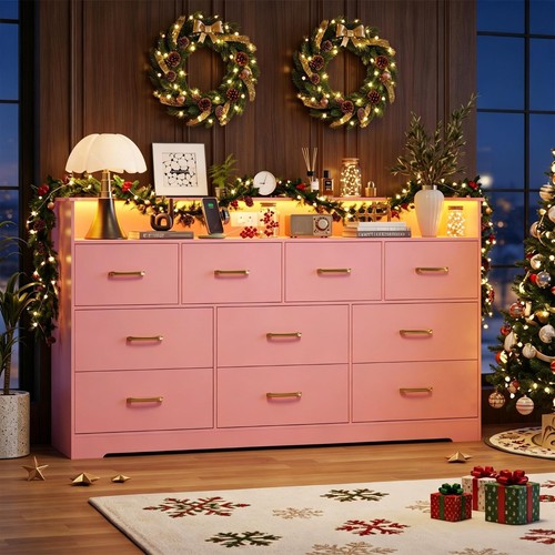 Modern drawer dresser - 9/10,