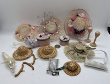 Dolls house hats, bags, hat