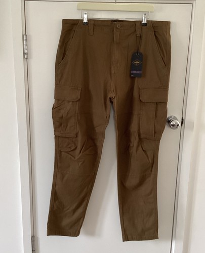 Next khaki cotton stretch slim - cotton,