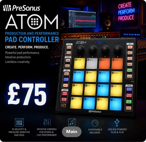 Presonus atom 16 pad - presonus,