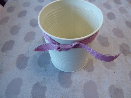 Pink cream small tin metal - small,