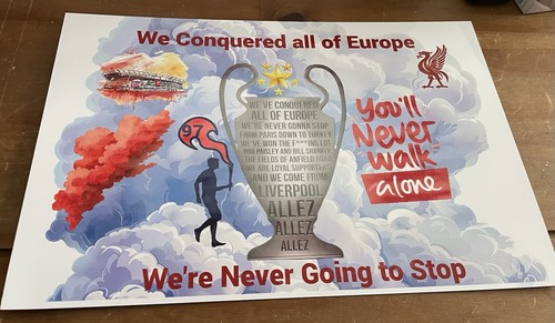 Liverpool metal sign - metal,