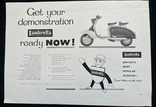 Original Lambretta Concessionaires Series 1  Advertising Campaign Leaflet