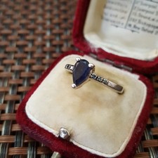 Womens Sterling Silver Ring