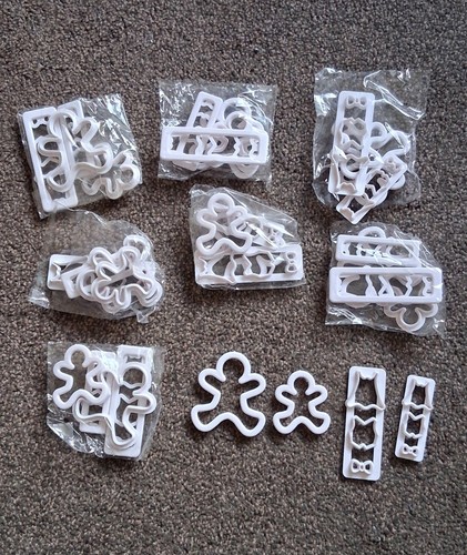 Gingerbread cookie cutters - gingerbread, 8