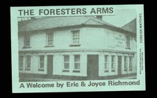Matchbox label The Foresters