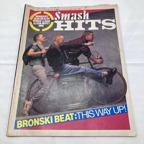 Smash hits magazine june - smash, 21