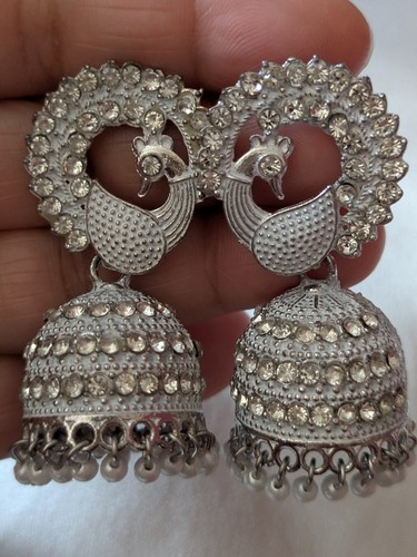 Indian jhumka earrings - jhumka,