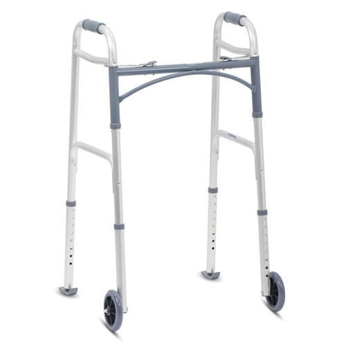 Deluxe folding walker - walker, 5"