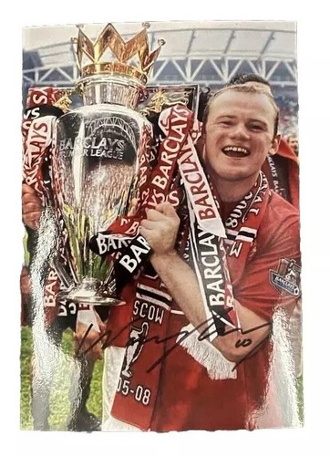 Wayne rooney signed autograph - wayne,