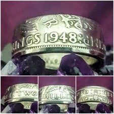 Coin Ring 1948 Two Shillings