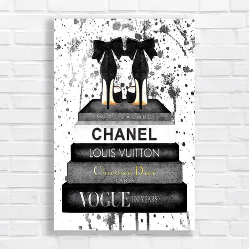 Luxury fashion brand canvas - fashion,