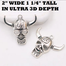 VIKING SKULL WARRIOR HORN HEAD