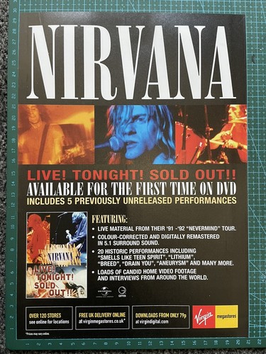 Nirvana live tonight sold out - nirvana,