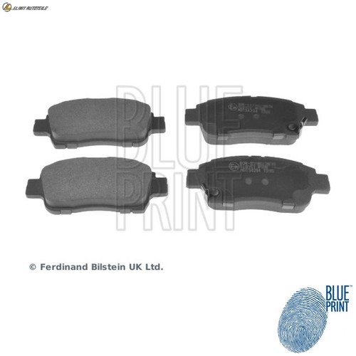 Brake pad set disc - set,