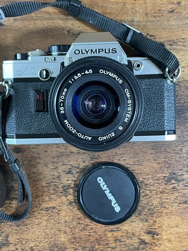 Olympus 35mm slr camera - om-10,