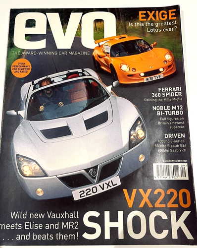 Evo magazine september 2000 - magazine,