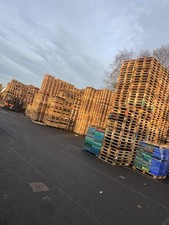 Euro Pallets Black Plastic