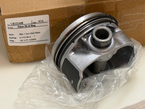 Piston with ring aj20p6 l6 - with,