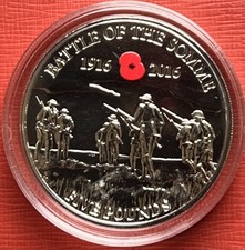 Guernsey 1916 - 2016 £5