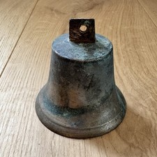 Vintage bronze brass bell - vintage,
