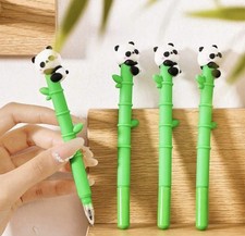 Novelty Panda Bear Bamboo Pens