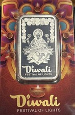 PAMP Suisse Diwali 2025 “Festival of Lights” 1oz Silver Bar Limited Edition 4000