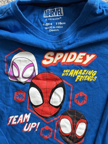 Marvel blue tshirt - blue, spidey