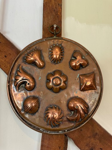 Antique french copper jelly - copper,
