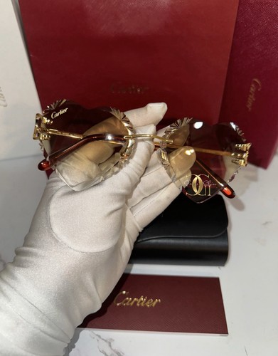 Cartier heart gold brown - cartier,