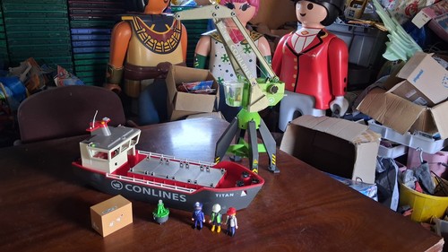 Playmobil 4470 harbour crane - harbour,