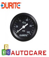 Durite 0-533-16 Mechanical Oil Pressure Gauge with 12' Capillary - 52mm