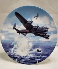 Royal Worcester "Hold At 60ft" Plate - 1992 Wilfred Hardy, Limited Edition