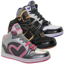 NEW LADIES PINEAPPLE SPORTS SHOES GYM JOGGING RUNNING CASUAL TRAINERS SIZE 3-7